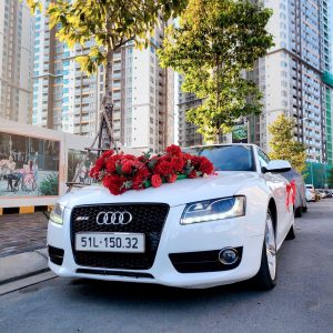 Xe Cưới Audi A5 Trắng